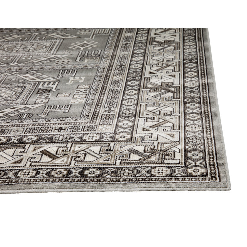 Ovid Viscose Gray Rug & Reviews AllModern